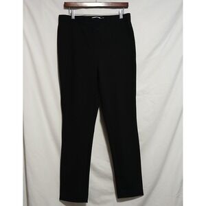 Calvin Klein Pull‎ On Straight Leg Career Pants Black Size 10